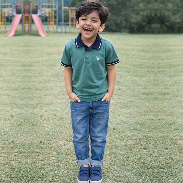 Boys Tipped Polo
